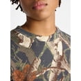 thumbnail image 4 of No Boundaries Thermal Tee with Long Sleeves, Men's & Big Men's, 4 of 5