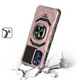 thumbnail image 3 of Case with Screen Protector Bundle for Moto G Stylus 5G 2022: Heavy Duty Shield Cover (Rose Gold) and (2-Pack) Tempered Glass Shields, 3 of 8