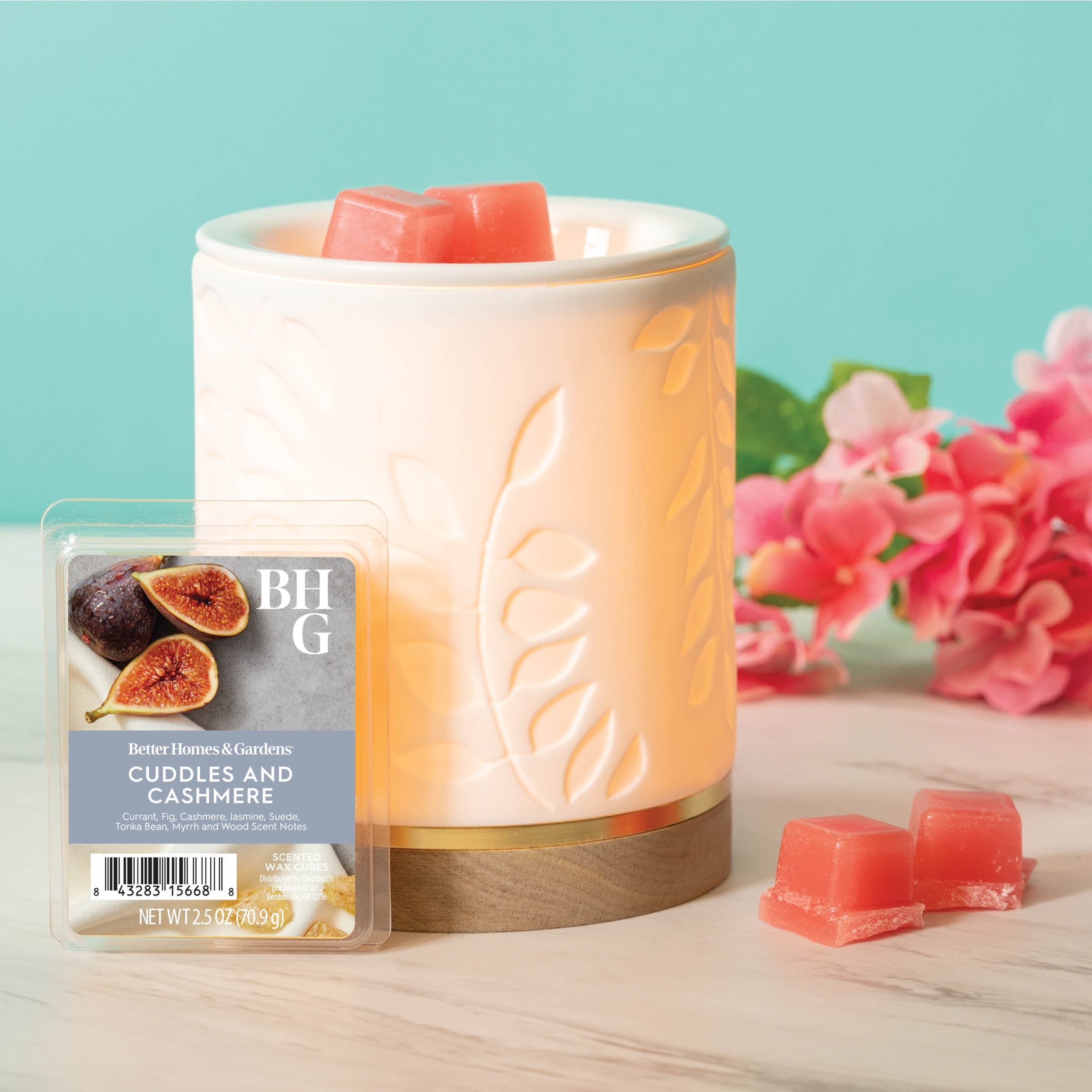 Better Homes & Gardens Cuddles & Cashmere Scented Wax Melts, 2.5 oz
