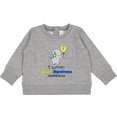 thumbnail image 2 of Inktastic I Support Down Syndrome Awareness Elephant with Balloon Baby Sweatshirt, 2 of 4
