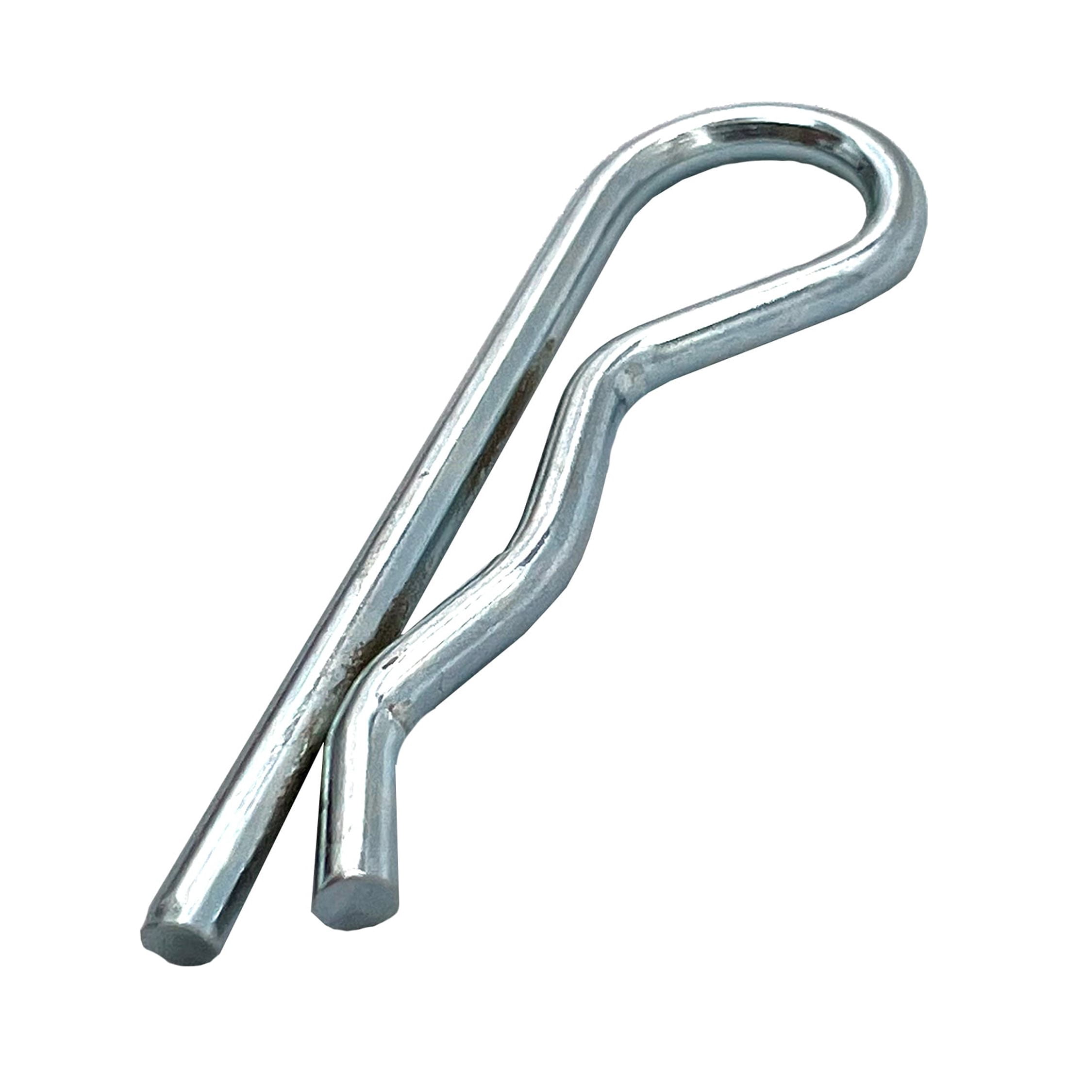 (4 pack) #3 Hitch Pin Clips, 4 Pack, Zinc, Peerless Chain Company, #4703038