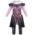 thumbnail image 3 of Disfraz de Audrey Evie Evil Mal Descendants para niñas, disfraz de Halloween para fiesta de cumpleaños y peluca para niños, disfraz de Descendants 3, 3 of 5