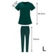 thumbnail image 3 of Enfermería Scrub Set Top Pantalones Transpirable Trabajo Uniforme para Enfermera Yoga Jogger, 3 of 5
