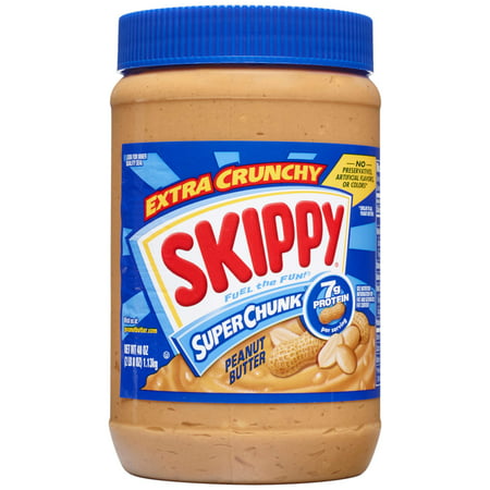 Skippy Super Chunk Peanut Butter, 40 Ounce