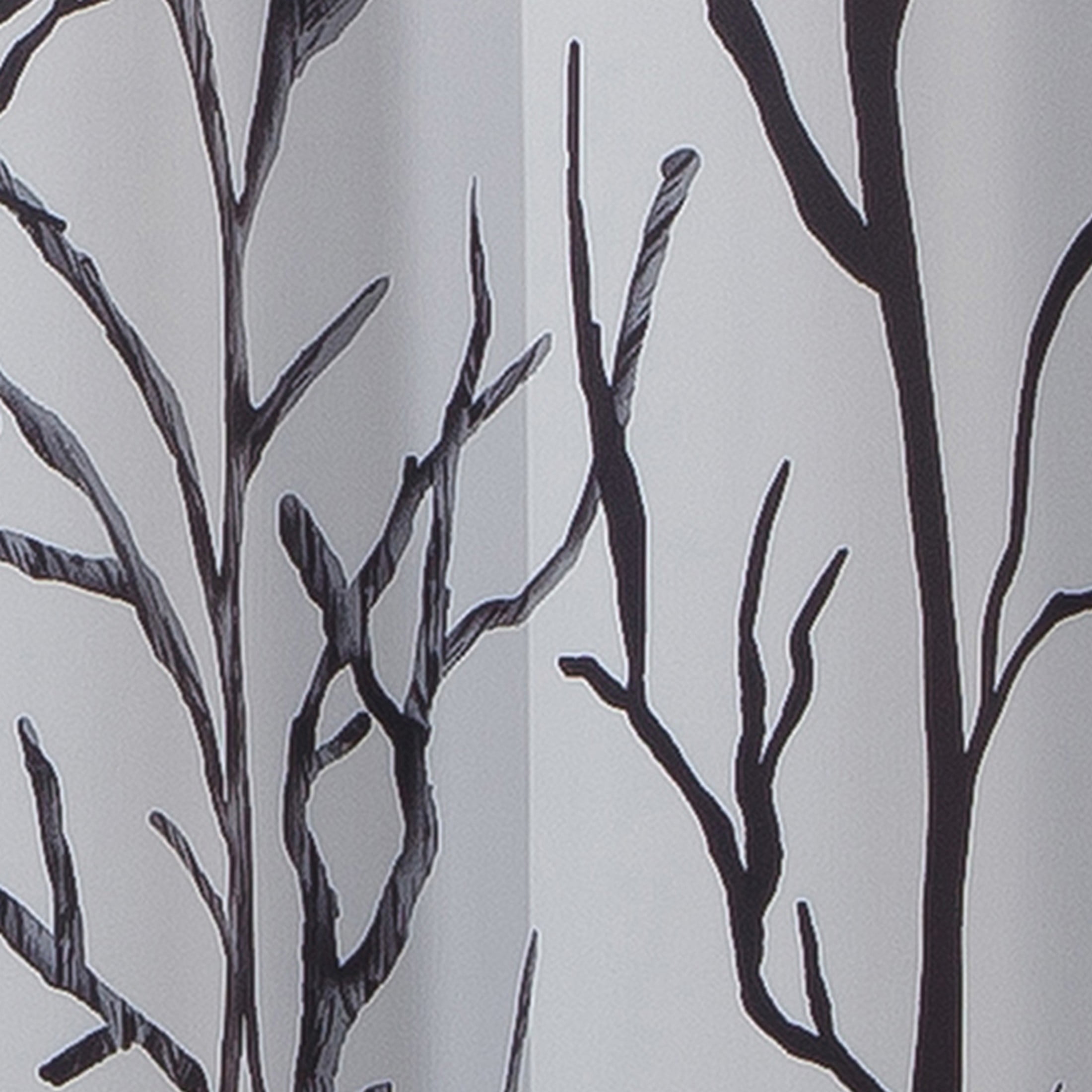 VCNY Home Kingdom Ivory Branch Grommet Blackout Curtain, 40" x 84"