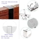 thumbnail image 3 of Ganchos para abrigos de puerta de acero inoxidable, 15 ganchos para cocina, baño, pasillo o dormitorio, sin taladrar Vhermosa Utensilios de Cocina, 3 of 5