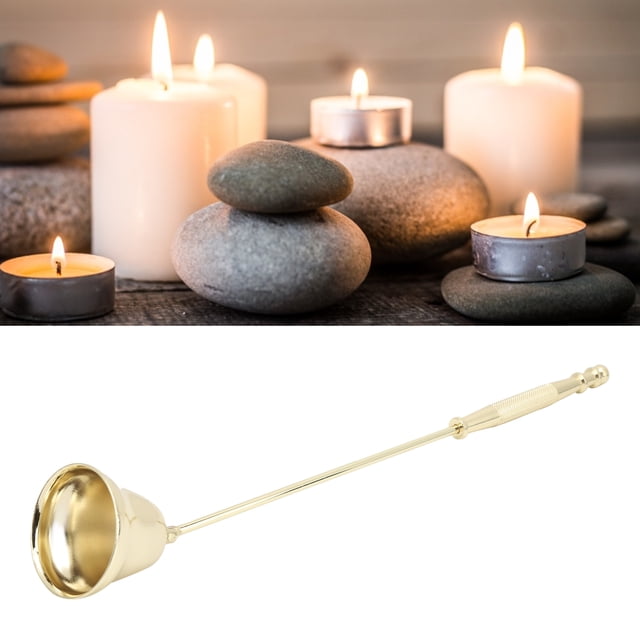 SNUFFER DE VELA EN Forma de Campana, Vela de Acero Snuffer inoxidable de Vela Resistente Al Desgaste de la Vela en Forma de Campana.