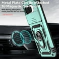 thumbnail image 3 of REQO for Pixel 9a Case,with Screen Protectors and Camera Cover,[Military Grade] 16ft.Drop Tested Cover with Magnetic Kickstand Protective Case for Google Pixel 9a, 3 of 7