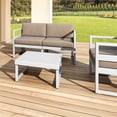 thumbnail image 6 of Compamia Mykonos Square Coffee Table Silver, 6 of 8