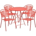thumbnail image 1 of 30RD White Fold Patio Set, 1 of 4