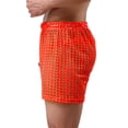 thumbnail image 5 of Diufon Men's Athletic Shorts Drawstring Waisted Outdoor Sport Shorts Spring Summer Hiking Shorts with Pockets, 5 of 5