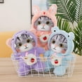 thumbnail image 3 of Lindo juguete de peluche de campana de gato para niños, muñeco de gato de dibujos animados, Animal de peluche suave, regalos de cumpleaños, decoración del hogar, 3 of 4
