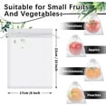 thumbnail image 2 of Fruit Saver Bags 10 Inch Reusable Mesh Bags White, 2 of 5