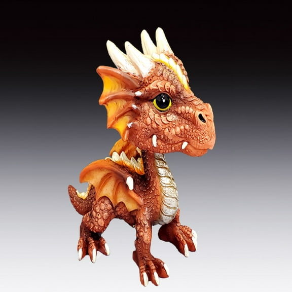 Red Baby Dragon Bobble Head Figurine 5.7 Inch