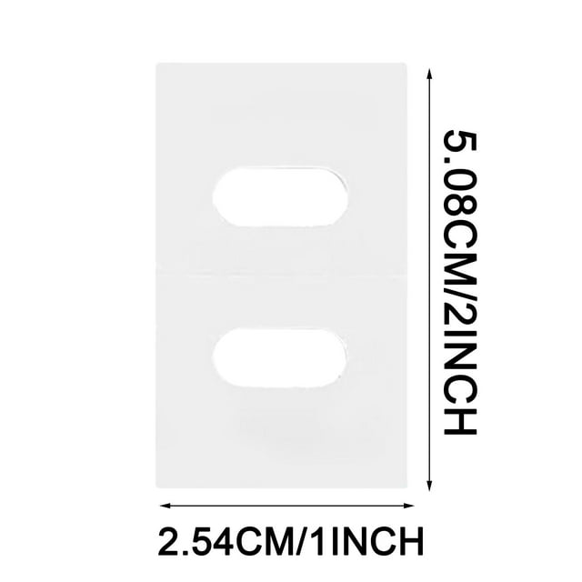 JJKBVCLO 10Pcs Blind Fixer Tabs Vertical Blinds Fix Kit Upgrade Vertical Blinds Replacement PartsVertical Blinds Tabs/Blind Fixers For Vertical Blinds Replacement Slats