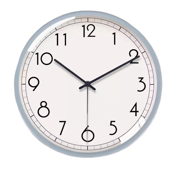 Reloj de pared silencioso y sencillo adecuado for la sala de estar, reloj de hogar de moda, adecuado for sala de estar, estudio y dormitorio.