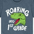 thumbnail image 3 of Instant Message - Roaring Into 1st Grade - Youth Short Sleeve Graphic T-Shirt, 3 of 6