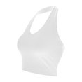 thumbnail image 3 of Women's Racerback Tank Tops Quality Plain Color Summer Tank Tops for Women Adjustable Straps Breathable U Neck Sleeveless Camisoles for Women Undershirt Basic Tanks Top, 3 of 5