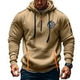thumbnail image 5 of Spring And Autumn Sweatshirt For Men Hoodie Zipper Arm Pocket Cardigan Men's Sports Large Size Casual Hoodie, 5 of 5