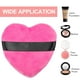 thumbnail image 3 of 4PCS Maquillaje Blendiful Puffs, Cotton Powder Puff, Herramienta de maquillaje Beauty Sponges Blender Cleanser, en forma de amor con correa, para estilo cosmético 2 Jormftte WMXL-269-2, 3 of 7