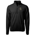 thumbnail image 2 of Men's Cutter & Buck Black Salt Lake Bees Big & Tall Cascade Eco Sherpa Fleece Quarter-Zip Pullover Jacket, 2 of 3