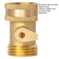 thumbnail image 4 of YAOMOBB Hose Connector Ensure Leak free Water Connections with Wear Resistant Brass Threaded Connector, 4 of 6