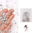 thumbnail image 2 of SmartBy 1440Pcs/Bag Nail Decoration Exquisite DIY Lightweight Flat Bottom Rhinestones Nail Ornaments for Women, 2 of 7