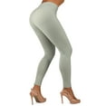 thumbnail image 2 of Gilbin Ultra Soft High Waist Leggings for Women-Many Colors -One Size & Plus Size (Sage 1X-2X), 2 of 5