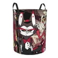thumbnail image 6 of Hazbin Hotel Large Laundry Hamper Collapsible Laundry Basket With Handles, Tall Storage Basket For Blanket, Toys, Dirty Clothes In Living Room, Bedroom, Bathroom, Nursery, 6 of 7