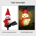 thumbnail image 5 of Gaecuw Solar Snowman Garden Pile Decorative Metal, Christmas Ornament, Lighted Christmas Decorations, Christmas Outdoor Decoration Christmas Centerpieces for Tables for Holiday Party Decor, 5 of 6