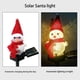 thumbnail image 5 of Luces solares para exteriores, muñeco de nieve, decoraciones navideñas para exteriores, muñeco de nieve solar, pila de jardín, pila de metal decorativa, solar, para patio, decoraciones de césped, luce, 5 of 6