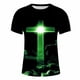 thumbnail image 3 of Camisas para Hombre Impresión Casual Top de Moda, Camisas a Rayas para Hombres Ropa de Pascua para Fiestas Y Diarios, 3 of 5