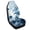 Blue Floral Watercolor Print, variant on Uourmeti Snakeskin Quilted Design Front Car Seat Cover Soft Seat Covers for Cars Firm Stitched Anti-Stain 1 Pieces Set Compatible with Automobile Truck