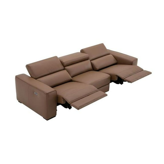 J&M Furniture 19444-S Picasso Sofa, Caramel