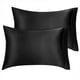 thumbnail image 1 of 2 Paquetes Satén Almohada Fundas Sedosa Satinada Almohada Fundas Unique Bargains Funda de Almohada, 1 of 6