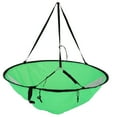 thumbnail image 3 of Vela de viento plegable duradera de tafetán de poliéster para kayak, ventana transparente, canoa, vela de viento, accesorio para deportes acuáticos, kayak, vela, color verde, 3 of 14