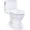 Cotton White, variant on Toto MS608114CEFG#01 Ultramax 1.28 Gpf One Piece Elongated Toilet - White