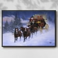 thumbnail image 3 of Nick's Express - Framed Gallery Wrapped Holiday Canvas - 17 x 25 - Black Frame, 3 of 9