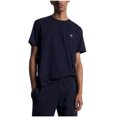 thumbnail image 1 of Tommy Hilfiger Mens Monogram Embellished T-Shirt, Blue, Small, 1 of 1