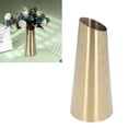 thumbnail image 4 of Vase Doré, Vase Étroit Robuste et Durable Forme Conique Moderne Simple pour Fête, 4 of 8