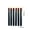 Black, variant on Flameless Short Taper Candles, Real Wax Hand Dipped Dark Red LED Battery Operated with Remote, Flickering Flame Lights for Festival Home Décor, 9.8 Inch Primitive Flameless Candles