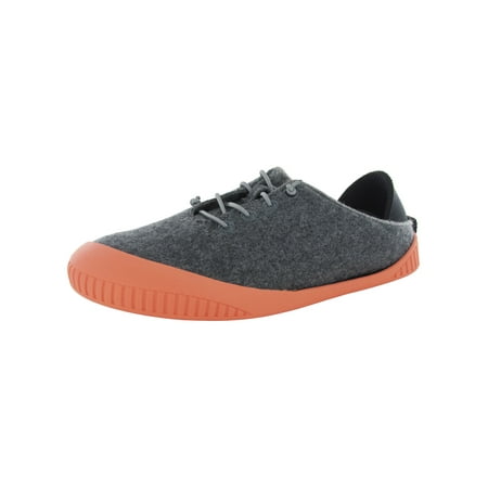 

Dualyz Unisex Fit Wool Slipper Dark Grey/Salmon Womens US 5
