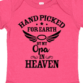 thumbnail image 4 of Inktastic Handpicked for Earth by My Opa in Heaven with Angel Wings Boys or Girls Baby Bodysuit, 4 of 5