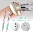 thumbnail image 4 of 4-in-1 Nail Dotting Pen Tool 4 Interchangeable Tips for Precise Nail Art Designs, 4 of 8