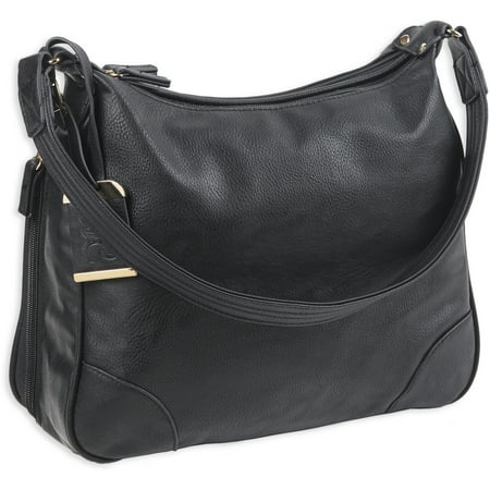Bulldog Hobo Style Purse Holster 13x10 5x3 5 Black Leather