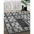 thumbnail image 3 of Ahgly Company Machine Washable Indoor Square Transitional Gray Cloud Gray Area Rugs, 8' Square, 3 of 7