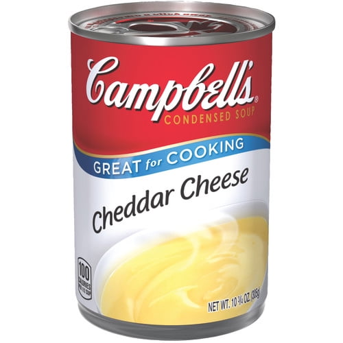Campbell's Condensed Cheddar Cheese Soup, 10.75 oz. - Walmart.com