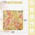 thumbnail image 2 of SKYSONIC 5 PCS Autumn Pumpkins Retro Baby Muslin Washcloths, Fall Leaves Vintage Face Towel Burp Cloths Ultrasoft Absorbent Cotton Bath Wipes Towels for Newborn Boys Girls, 2 of 7