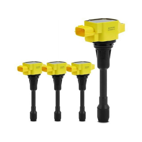 Ignition Coil Kit 4 - Compatible with 2007 - 2018 Nissan Altima 2.5L 4-Cylinder 2008 2009 2010 2011 2012 2013 2014 2015 2016 2017