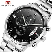 Vava Voom men's watch top fashion Luxurios original quartz movement multifunctional 3atm waterproof calendar men' wristwatches